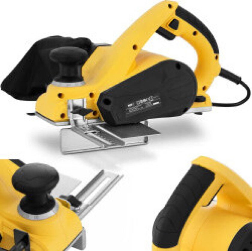 Høvler, elektrisk høvel for tre, 650 W