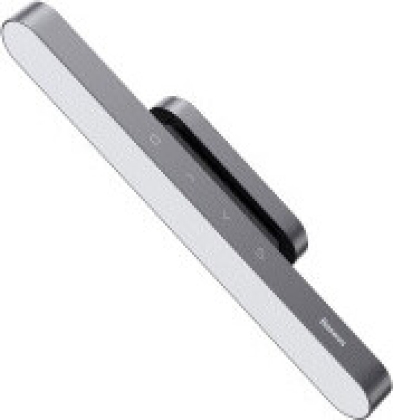 Magnetisk LED nattlampe under skaplampe for hjemmekjøkkenstue grå