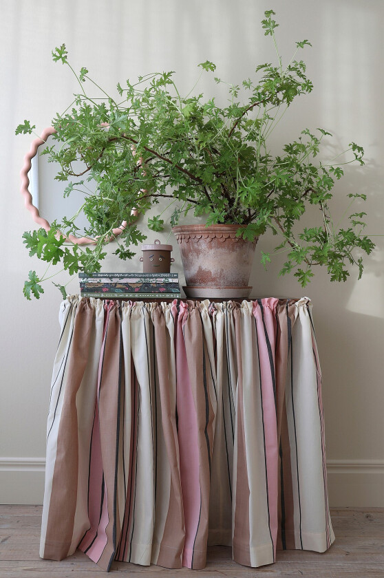 Bistro gardin Håndvevd bomull - Rosa