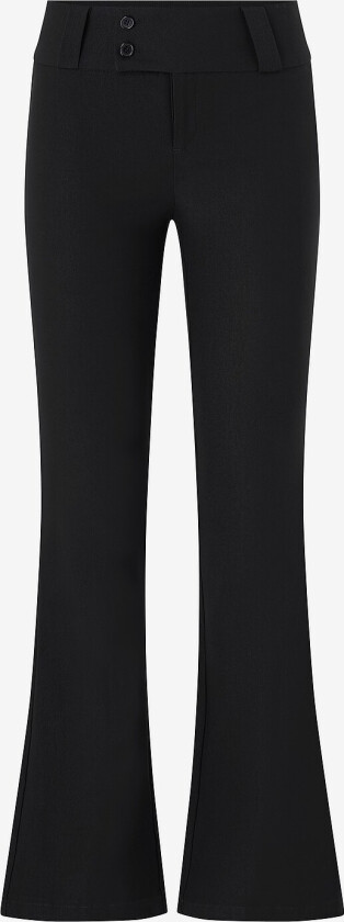 Bukser Low Rise Bootcut - Svart