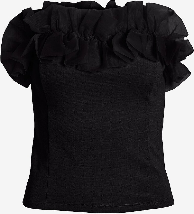 Topp viKelly Bandeau Top - Svart