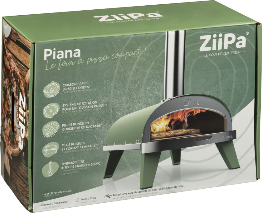 ZiiPa Piana Pill Pizzaovn (Ø31cm) Eucalyptus