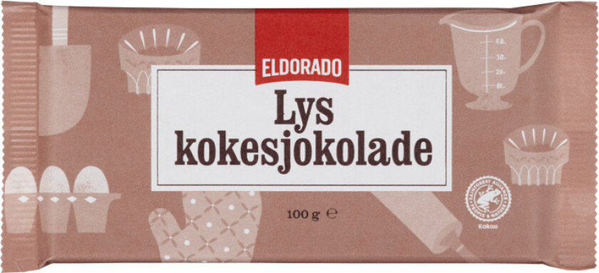 Kokesjokolade Lys 100g