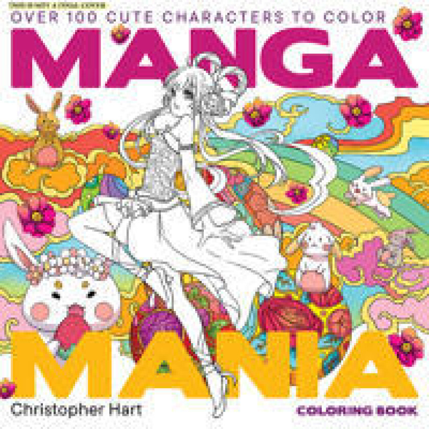 Manga Mania Coloring Book