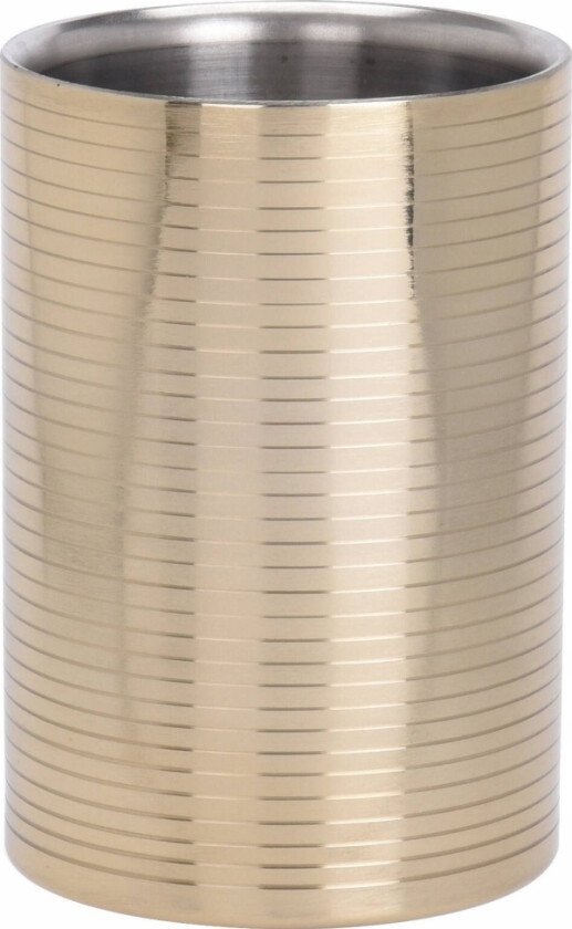 Excellent Houseware Flaskekjøler I Rustfritt Stål, Ø 12 Cm, Gull