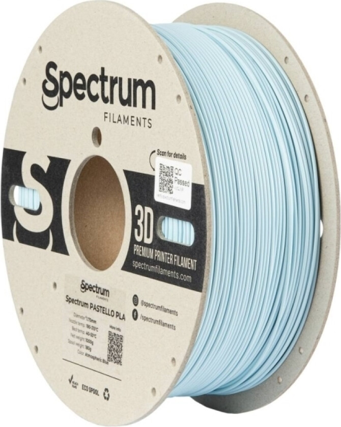 Spectrum Filaments 80705 Pastello Pla Filament Pla-Plast Mat 1.75 Mm 1000 G Cosmetic Mauve, Lilla, Pastel 1 Stk