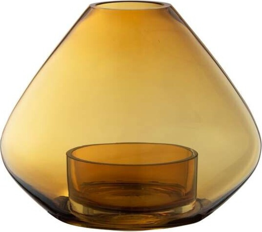 - Uno Lantern/Vase H11,5 Amber