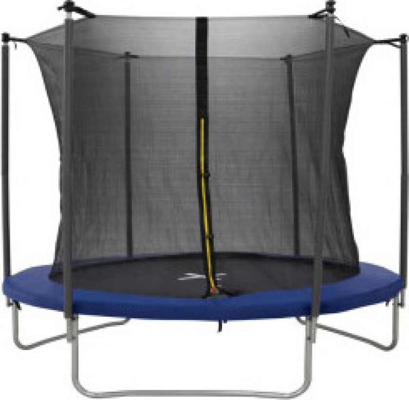 trampoline med innvendig nett, diameter 224 cm