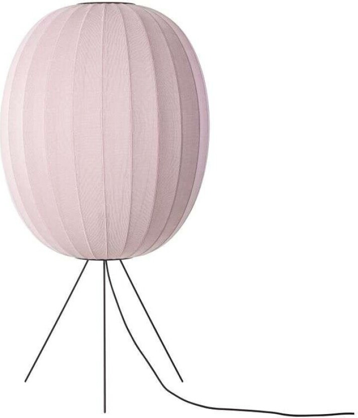 - Knit-Wit 65 Høy Oval Gulvlampe Medium Light Pink