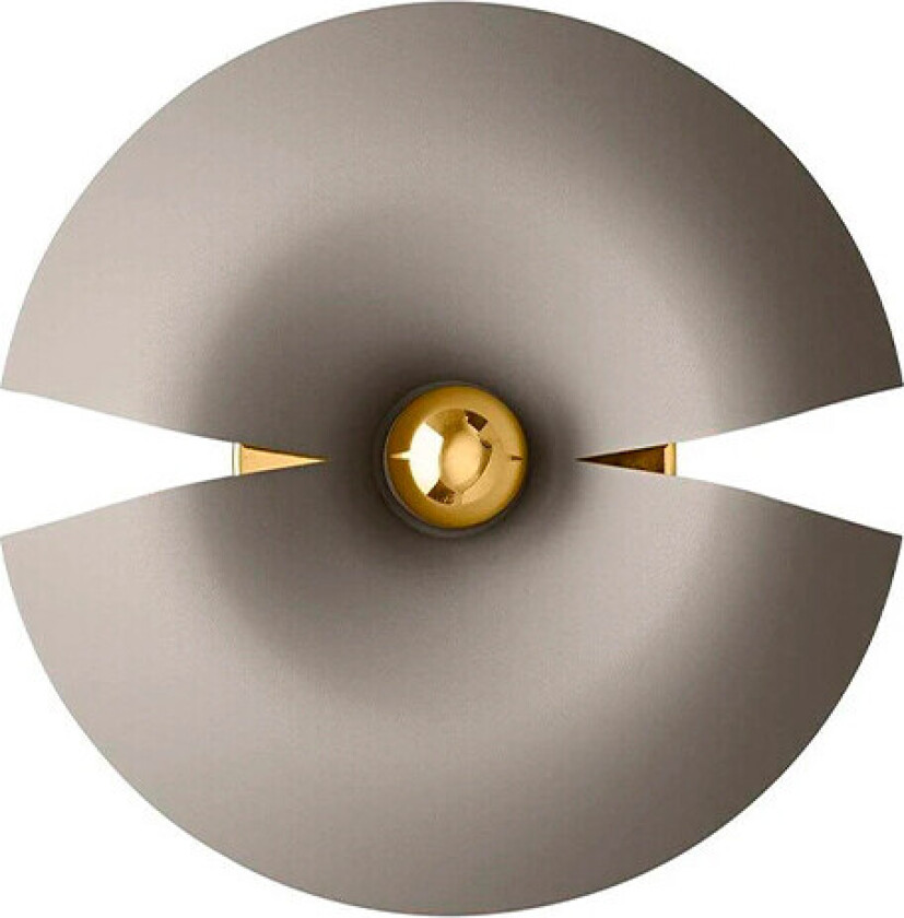 - Cycnus Vegglampe Ø30 Taupe/Gold