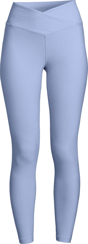 Overlap High Waist Tights Dame Breeze Blue 38