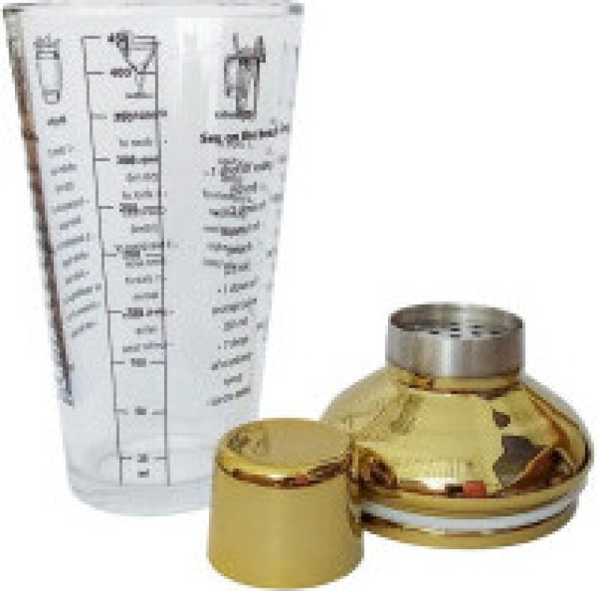 Glass cocktail shaker 450ml Alpina