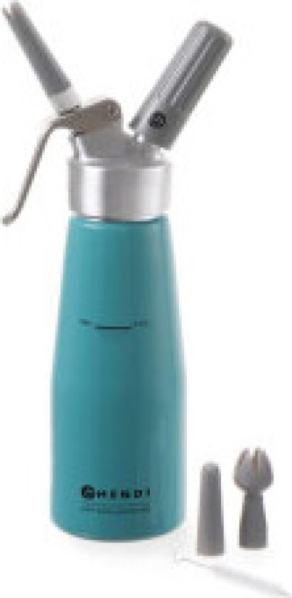 Piskekremsifon Kurt Scheller Turkis 0,5 L - Hendi 975893