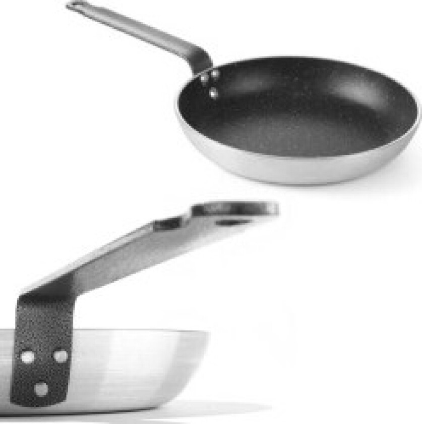 Stekepanne i aluminium med marmorert non-stick belegg. 360 mm - Hendi 627648
