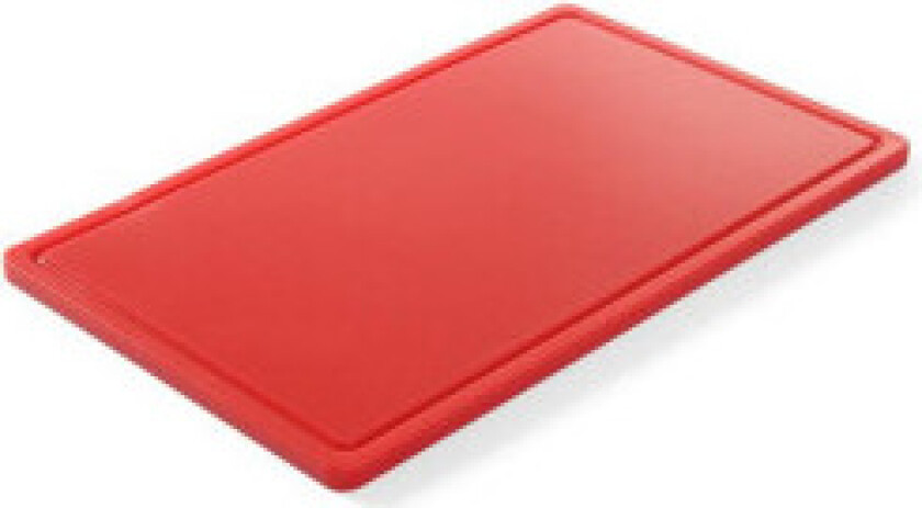 HACCP skjærebrett for kjøtt GN 1/2 rød - Hendi 826119