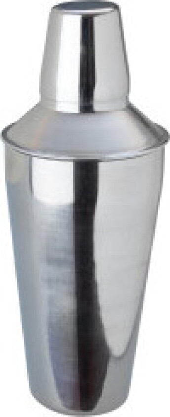 Bartender cocktailshaker for drinker og cocktailer, stål 0,75L - Hendi 593035