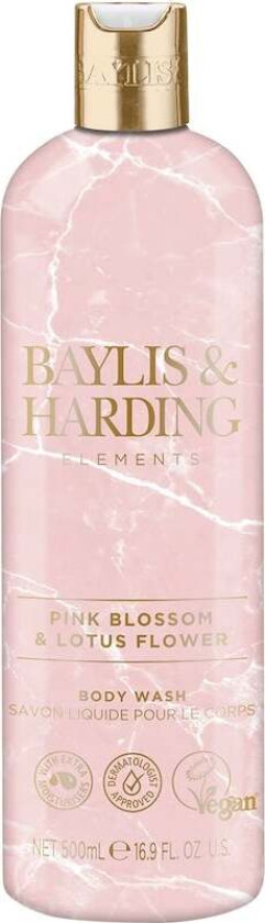 Elements Pink Blossom & Lotus Flower Body Wash 5