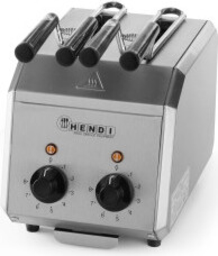 Sandwich brødrister med dobbel timer 1200W - Hendi 261163