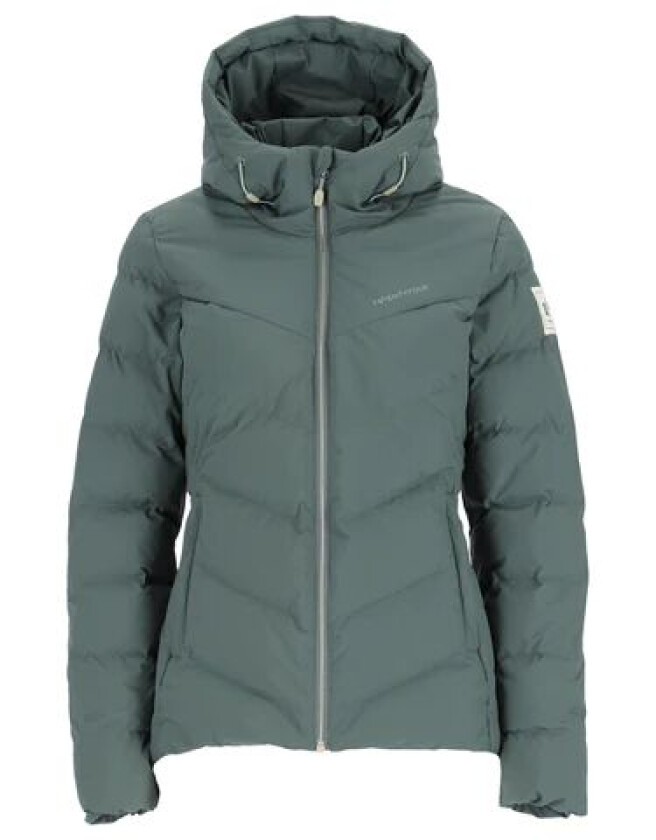 Finse Origin Dunjakke Dame 44 Grønn