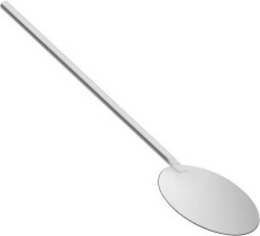 En spade for pizzaovn, lang 80cm diameter 20cm rustfritt stål Royal Catering RCPS-800/200