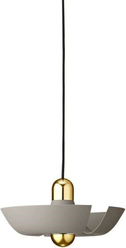 - Cycnus Pendel Ø30 Taupe/Gold