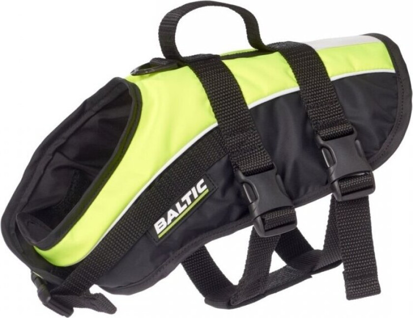 Bilde av Pet Aid Mascot L (15-40KG), Uv-yellow, Black