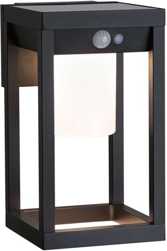 - Marisol Solcelle Lampe w/Sensor Black