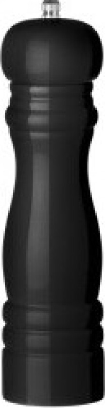 Sort pepperkvern i tre, diameter 55 x 215 mm - Hendi 469569