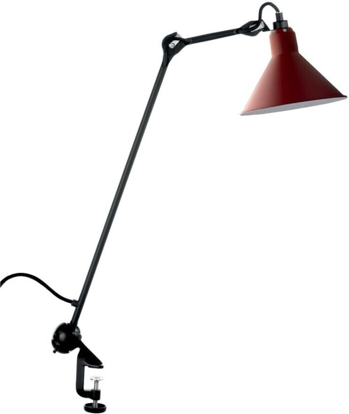 - 201 Bordlampe Rød Lampe Gras