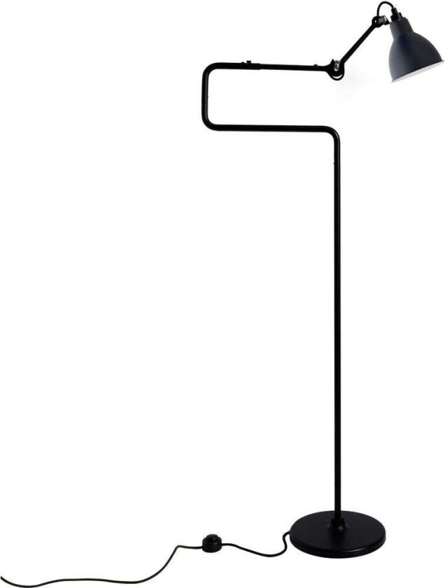 - 411 Gulvlampe Svart Lampe Gras