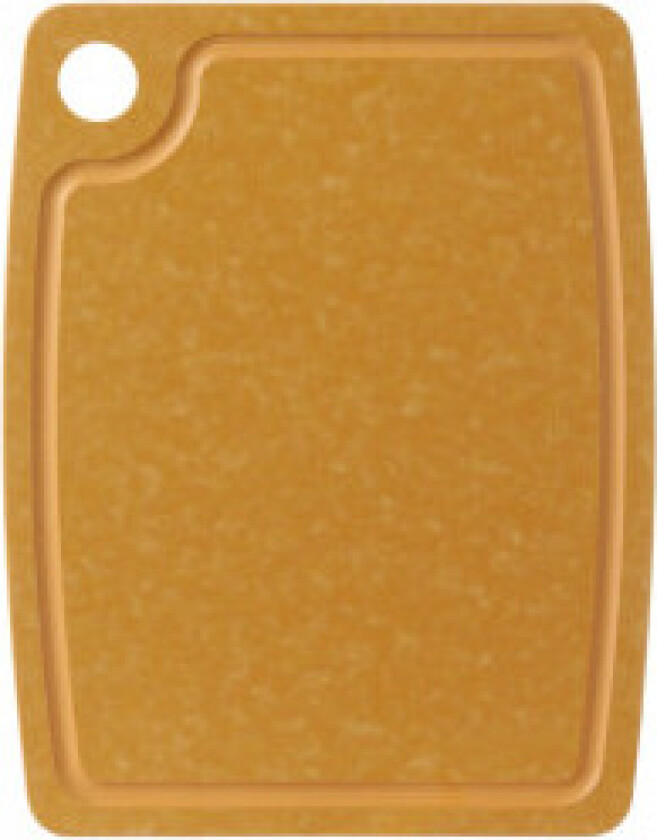 Trefiber skjærebrett 440 x 325 mm - brun