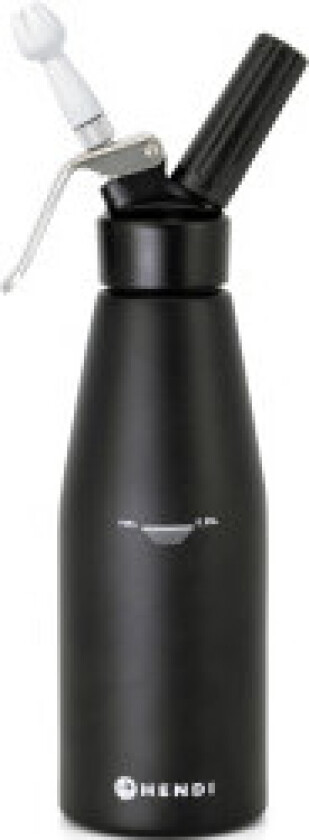 N2O Kitchen Line piskekremsifon SETT + 3 tips 0,98L - sort