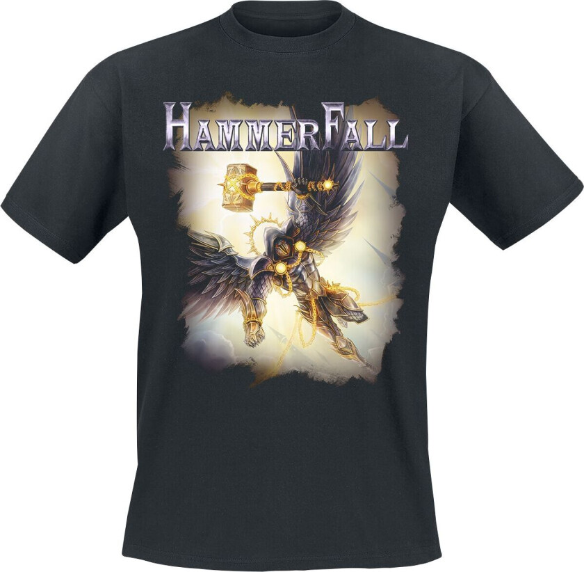 T-skjorte - Hammer of dawn - S til 5XL - Herrer - svart