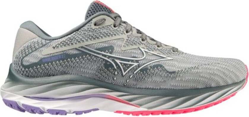 Wave Rider 27 Dame Pearl Blue/White/High-vis Pink 38 ½