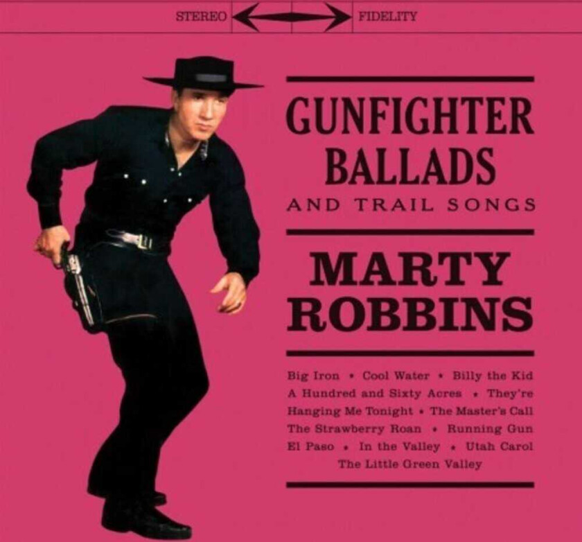 Marty Robbins Gunfighter Ballads & Trail Songs LP/Vinyl