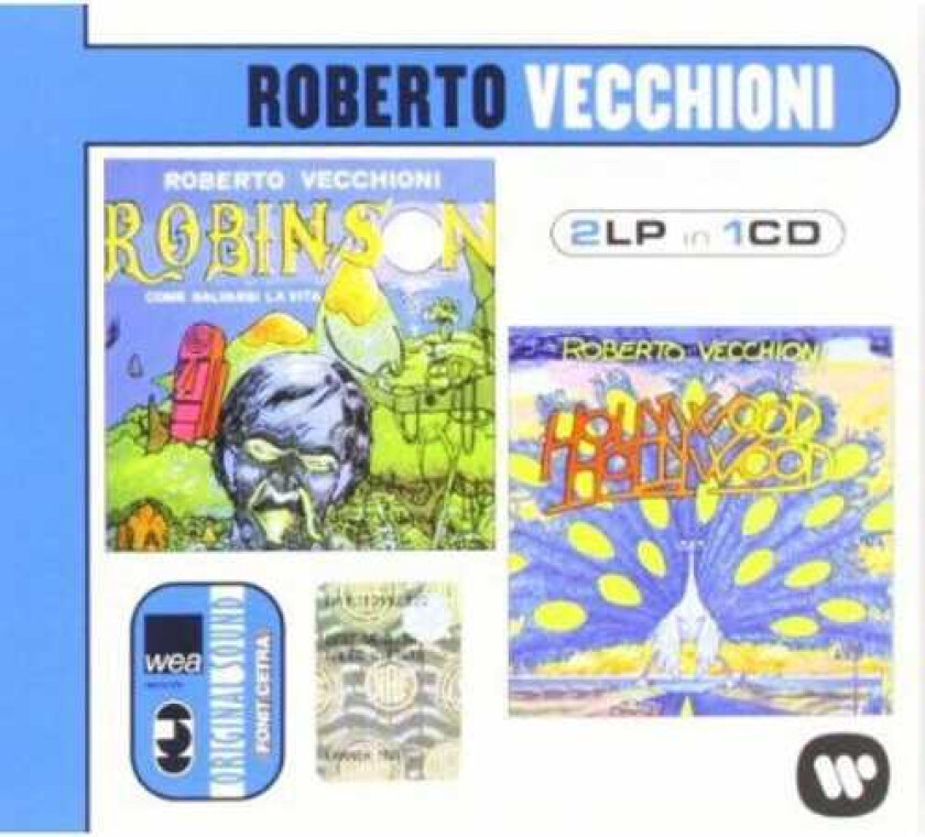 Roberto Vecchioni Robinson / Hollywood Hollywood CD