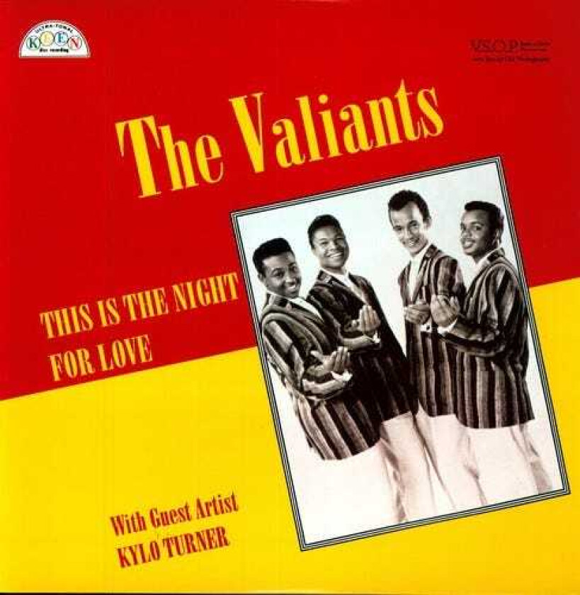 The Valiants This Is The Night For Love LP/Vinyl