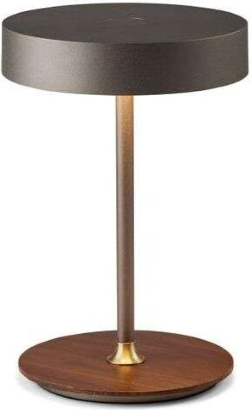 - On The Move Battery Bordlampe Ø13 Gun Black