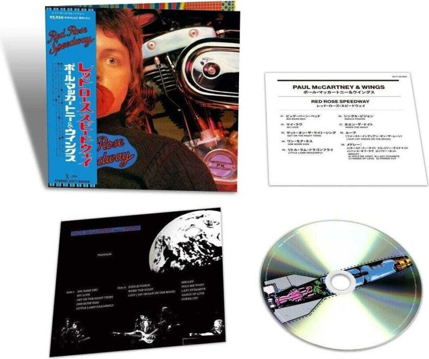 Paul McCartney & Wings Red Rose Speedway CD