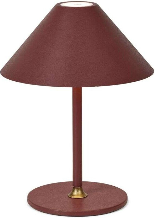 - Hygge Portable Bordlampe Ø19 Maroon