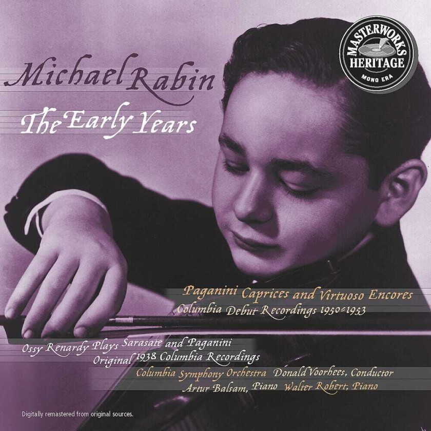 Michael Rabin Early Years CD