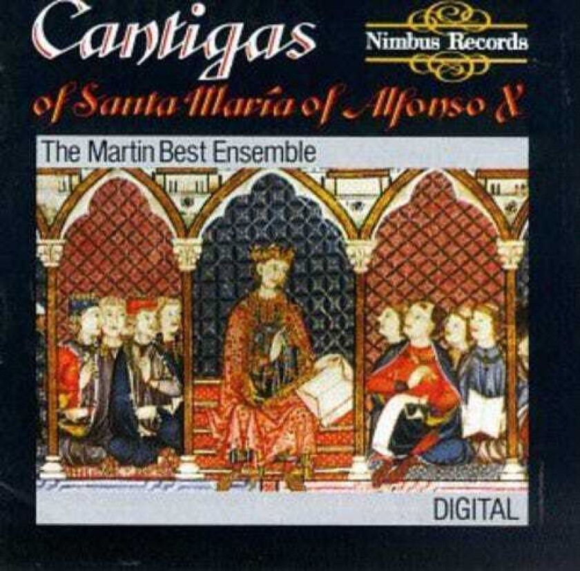 Martin Best Medieval Ensemble, Martin Best, Alfonso X (el Sabio) Catigas Of Santa Maria Of Alfonso X El Sabio CD