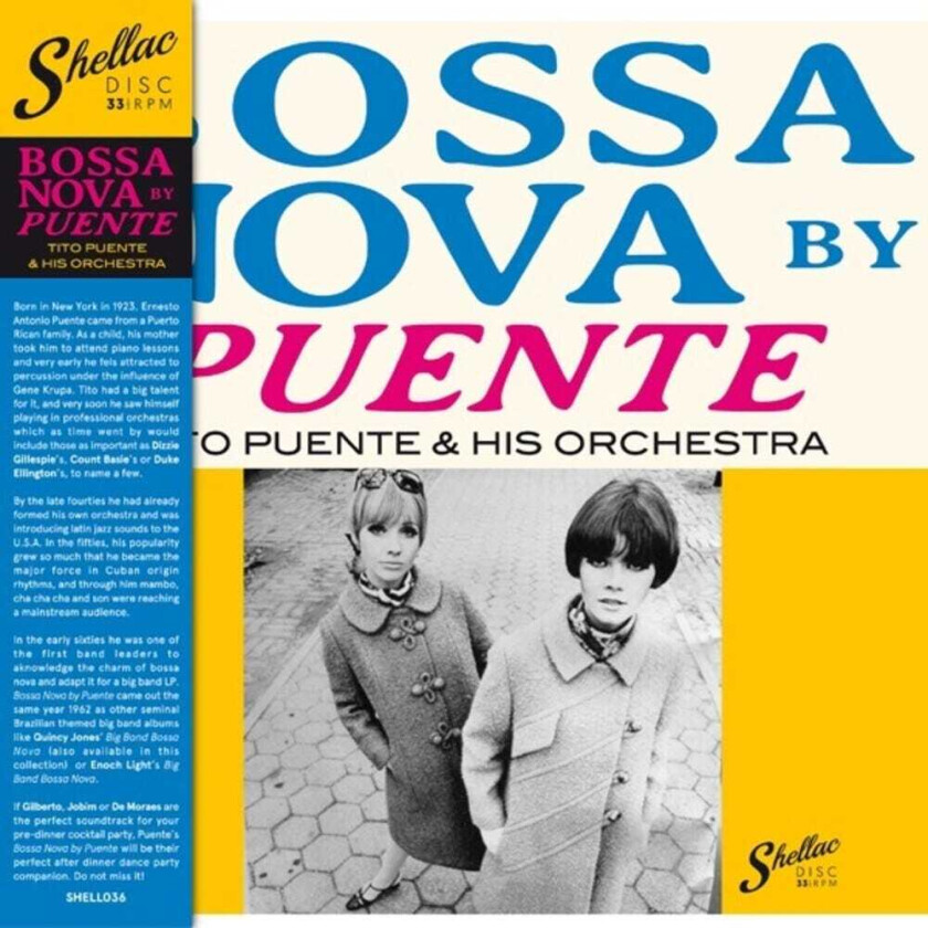 Tito Puente & His Orchestra Bossa Nova LP/Vinyl