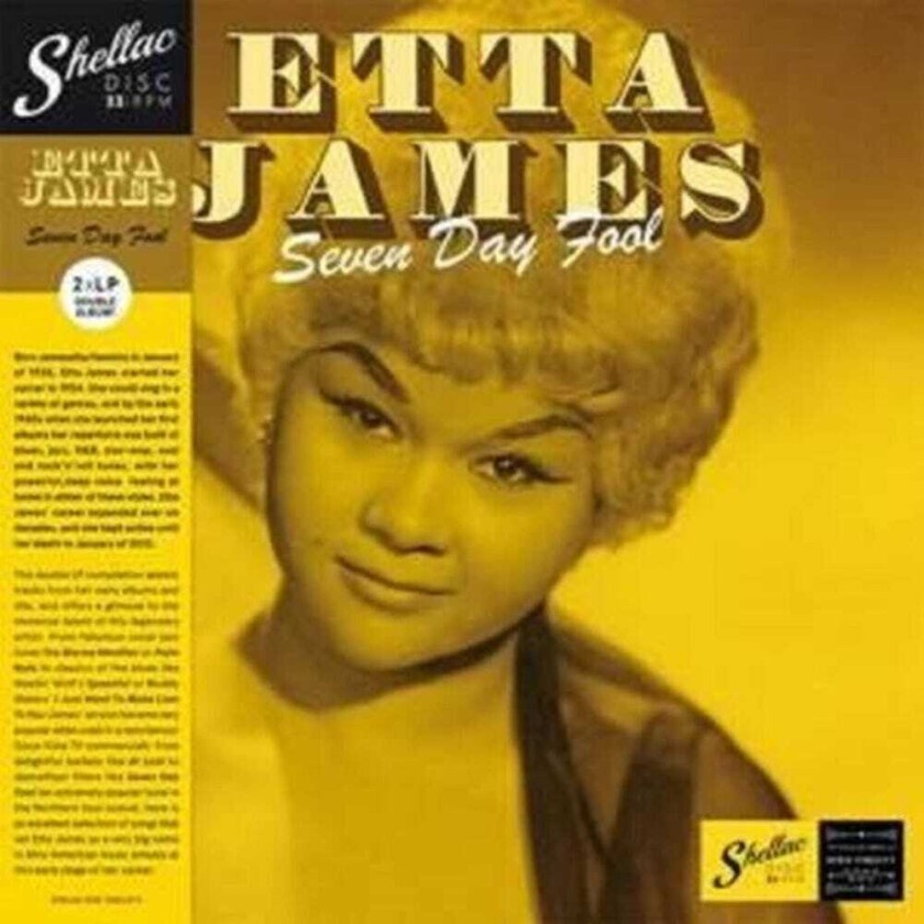 Etta James Seven Day Fool LP/Vinyl