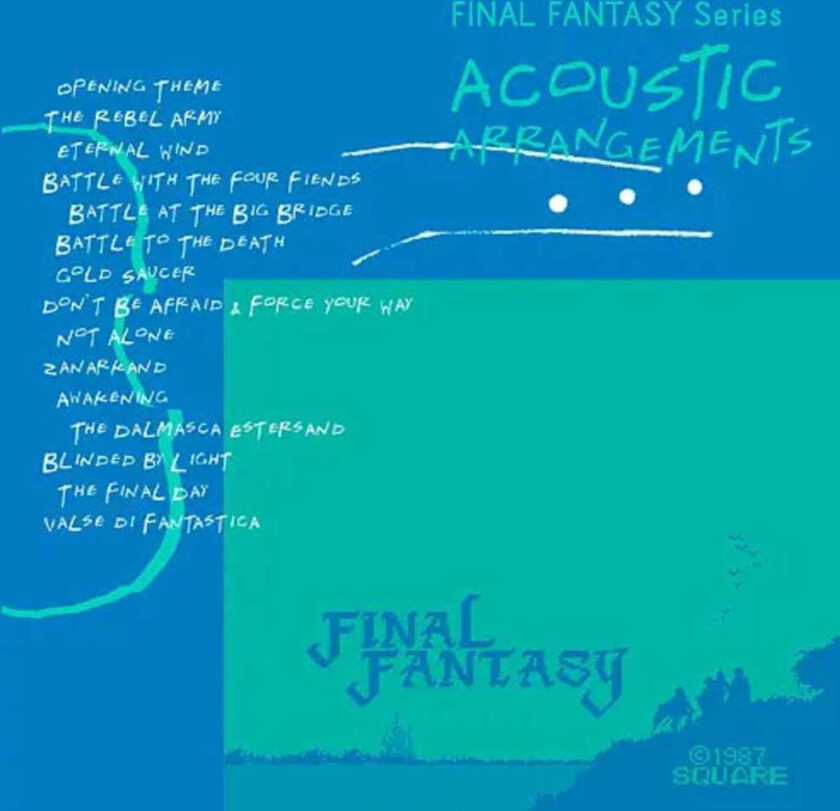 Final Fantasy Series Acoustic Arrangements O.s.t. Final Fantasy Series Acoustic Arrangements O.s.t. CD