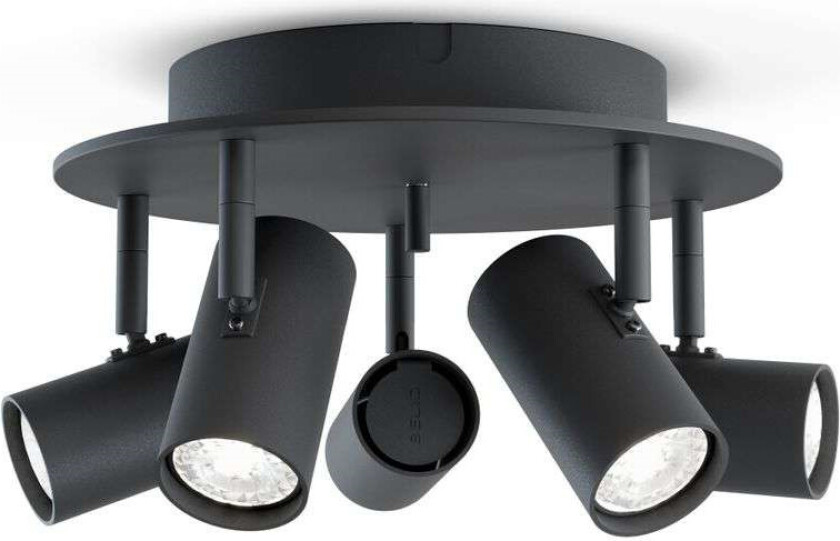 - Tyson 5 Taklampe Black