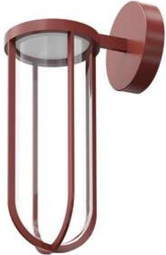 - In Vitro Utendørs Vegglampe Terracotte