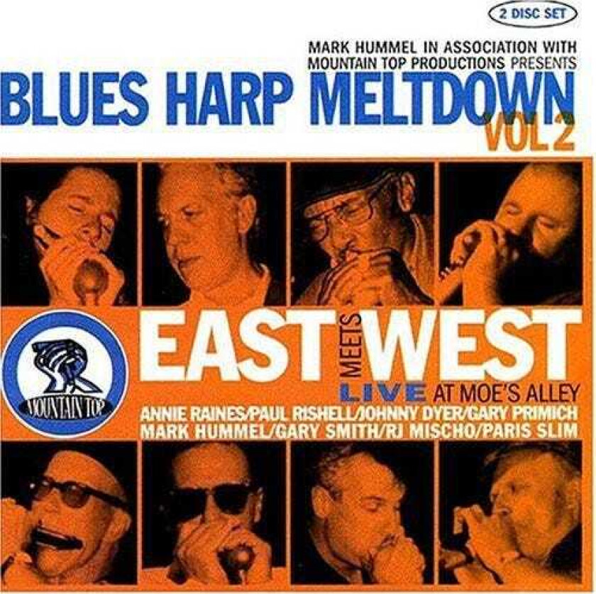 Diverse Artister Blues Harp Meltdown 2: East Meets West Live / Var CD