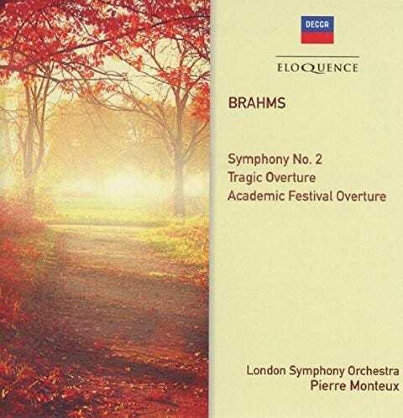 Pierre Monteux Brahms: Symphony 2 / Overtures CD