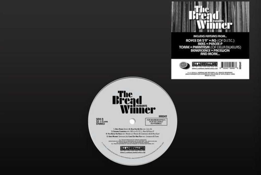 Kvbeats Breadwinner LP/Vinyl